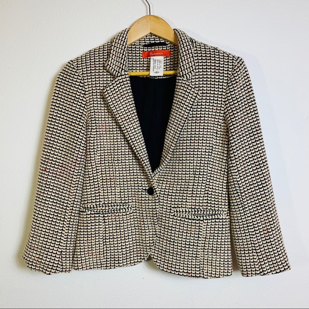 COPY - Anthropologie Cartonnier Knit Light Blazer